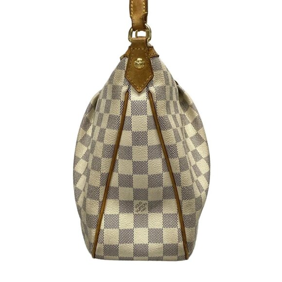 LOUIS VUITTON Siracusa MM Azur Damier Shoulder Bag - Picture 4 of 16
